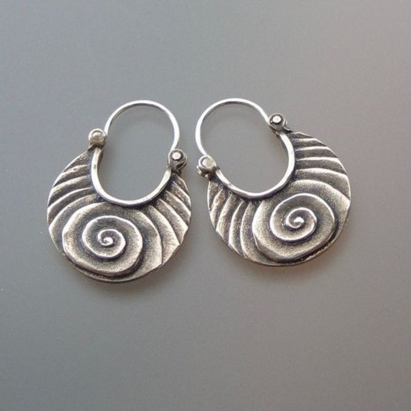 Classic Silver Earring with Timeless Appeal