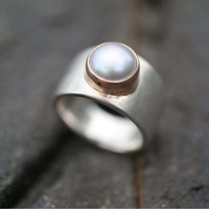 Delicate Artisan Silver Ring
