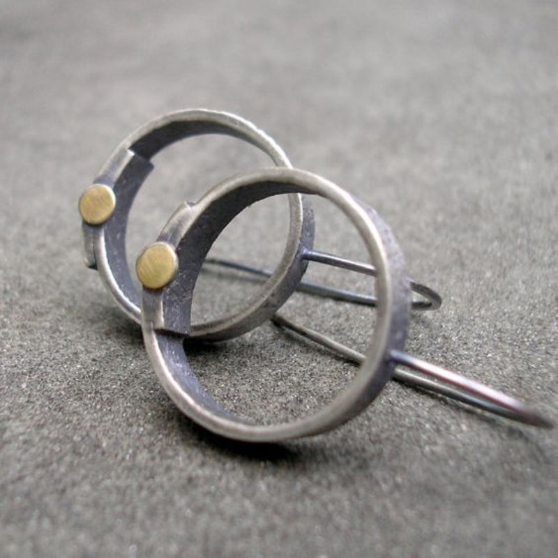 Classic Silver Earring with Timeless Appeal