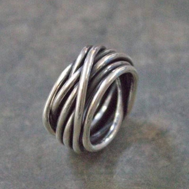 Vintage Handmade Silver Ring