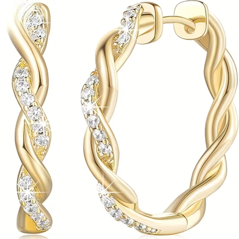 Beautiful Gold Earring with Unique Style