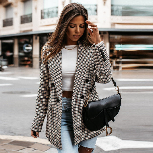 JO | Ladies check blazer