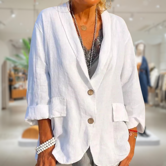 JO | Stylish blazer with buttons for women