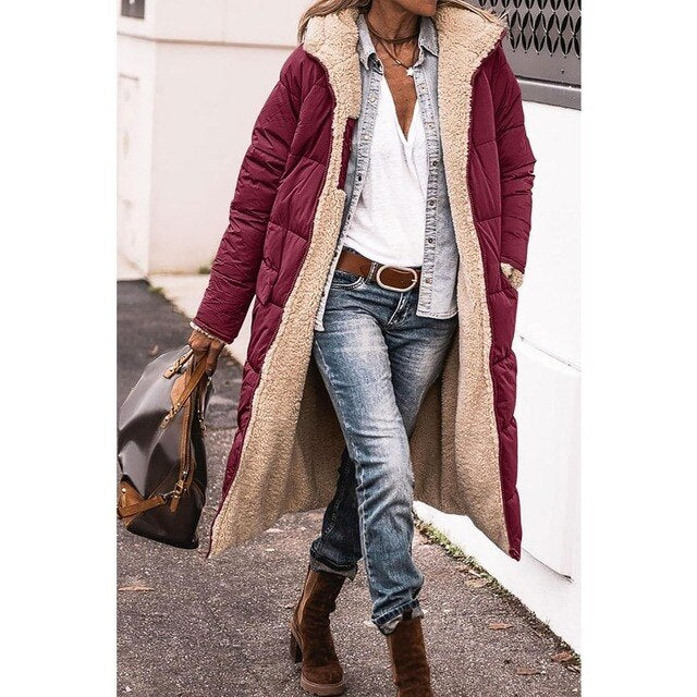 JO | Snug Long Jacket for women