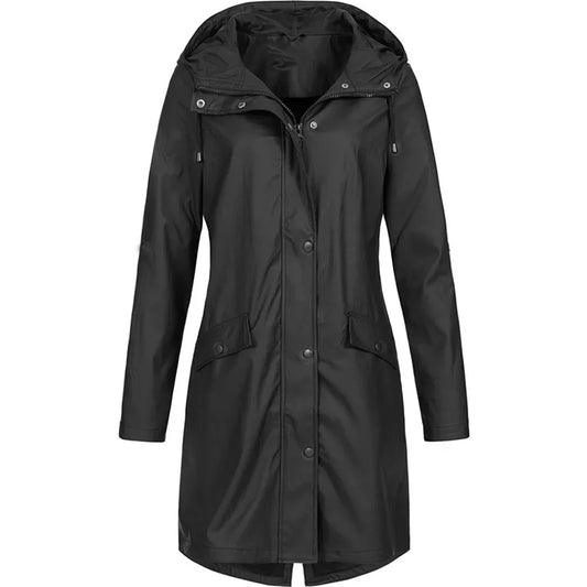 JO | Outdoor long waterproof jacket