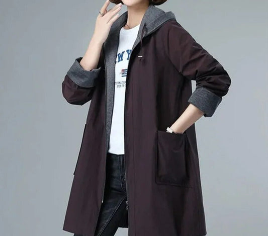 JO | Casual coat with hood