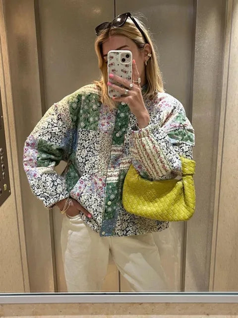 JO | Printed streetwear summer coat