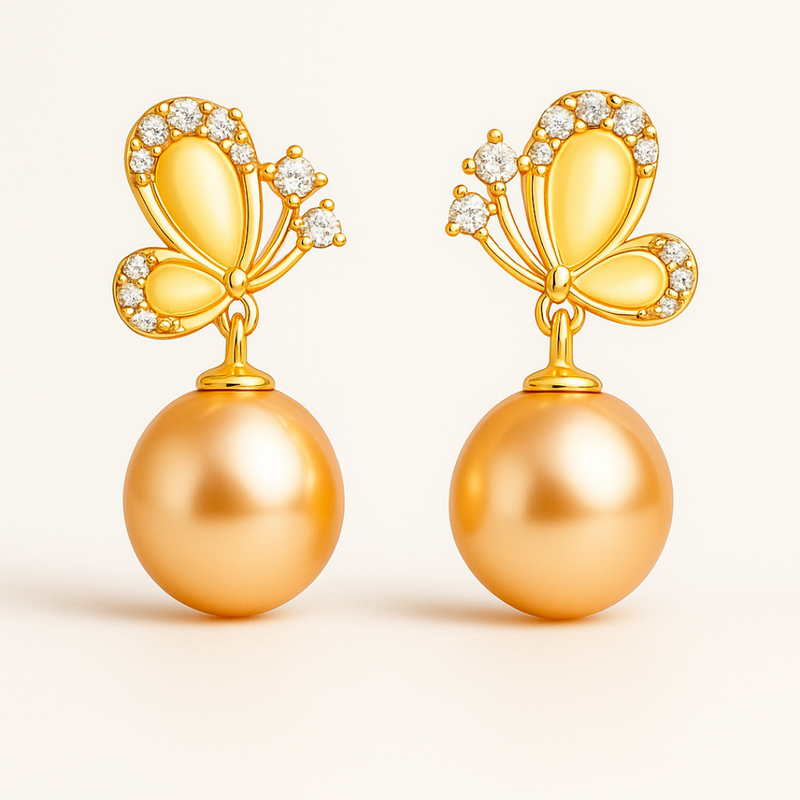 Vintage Handmade Pearl Earring