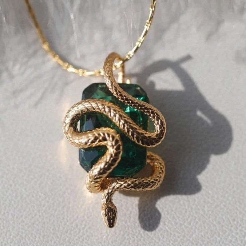 Vintage Handmade Gold Necklace