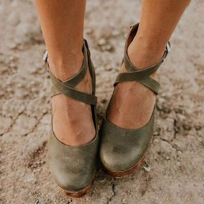 KS | Clunky wedge shoes