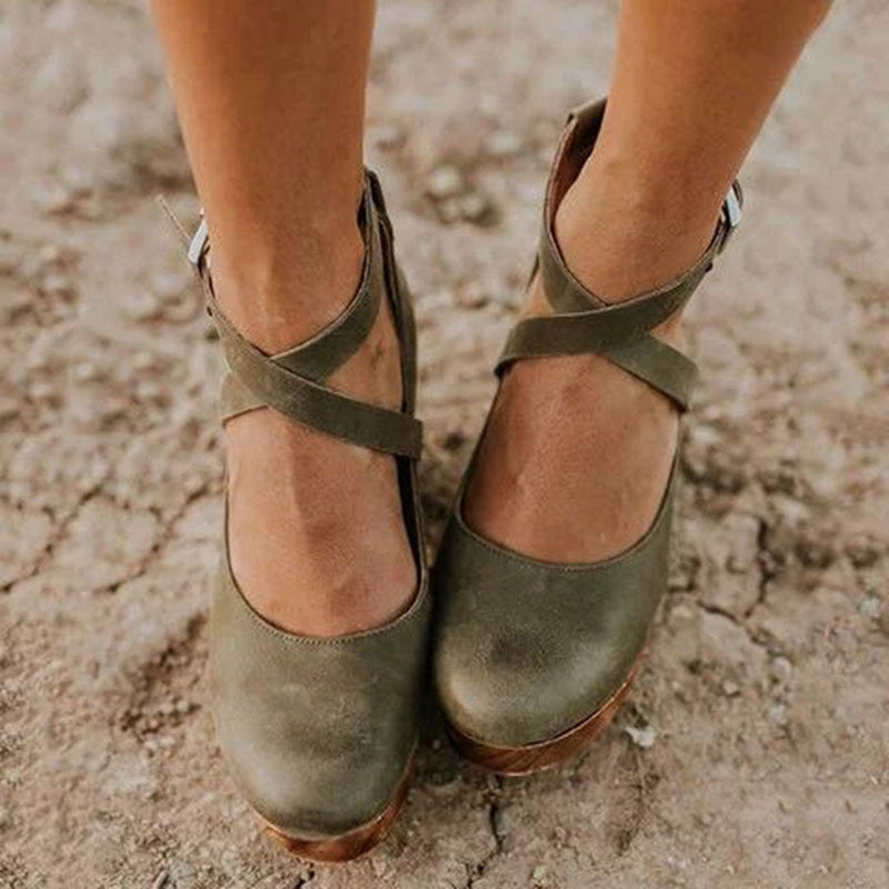 KS | Clunky wedge shoes