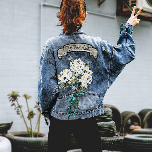 JO | LibbiesJacket I Jacket with embroidery for women