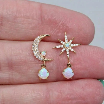 Delicate Artisan Gold Earring