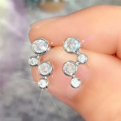 Romantic Silver Earring for Special Moments
