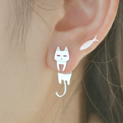 Romantic Silver Earring for Special Moments