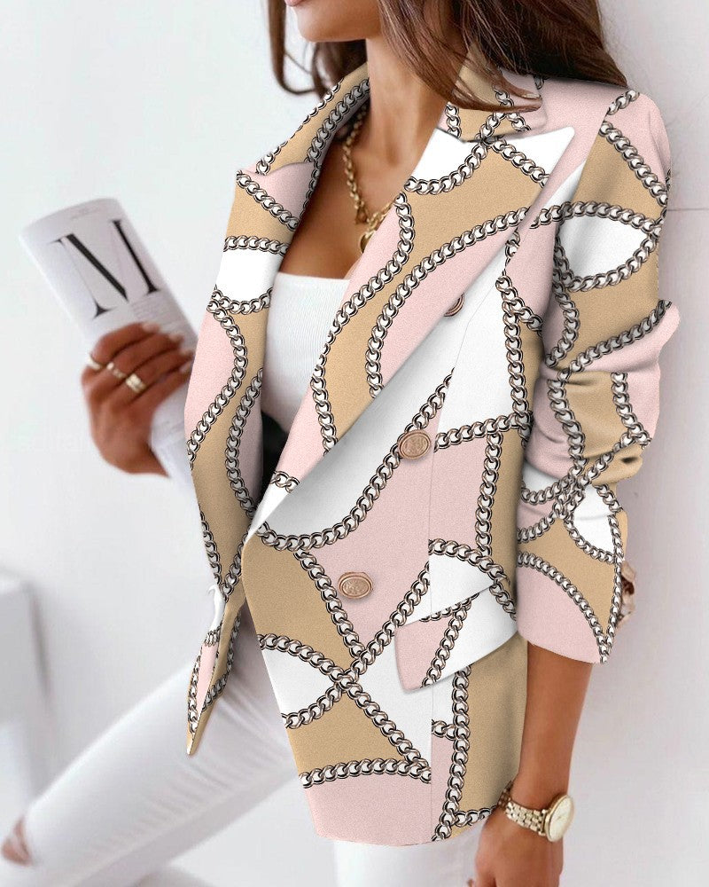 JO | SnakeBlazer I Blazer with snake print for women