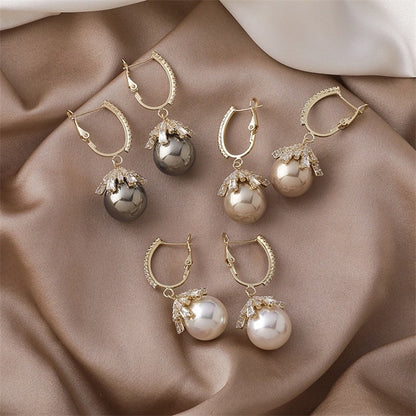 Delicate Artisan Pearl Earring