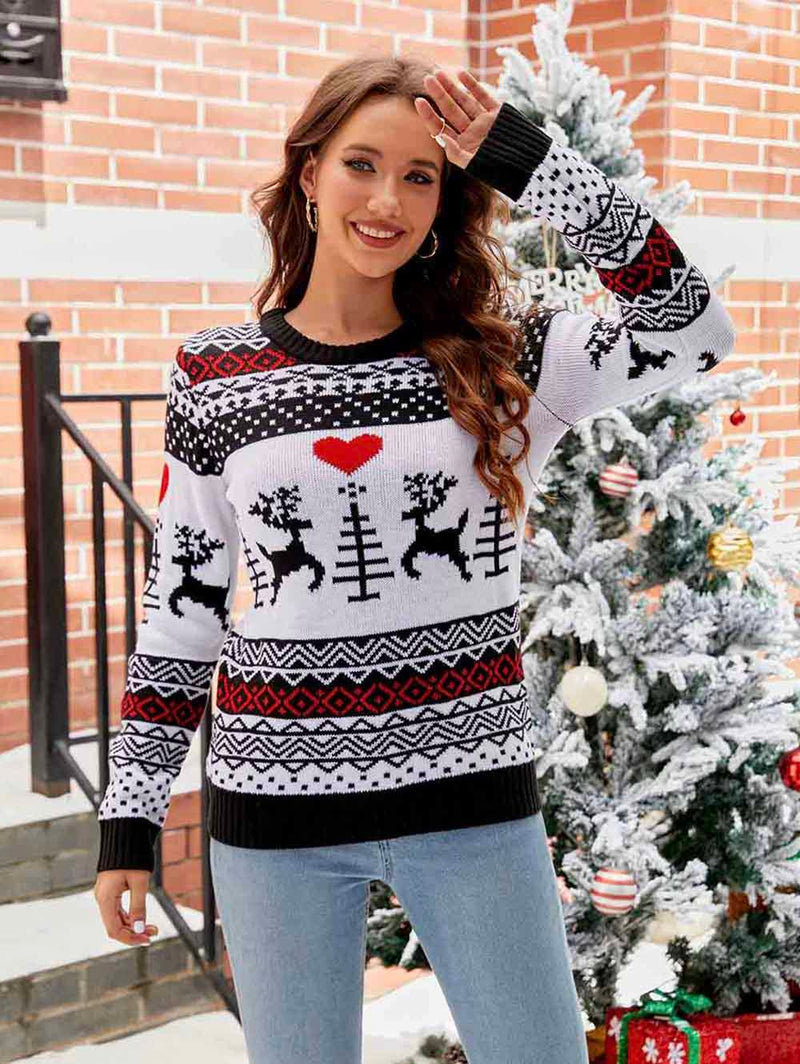 Gracefully Designed Sweater
