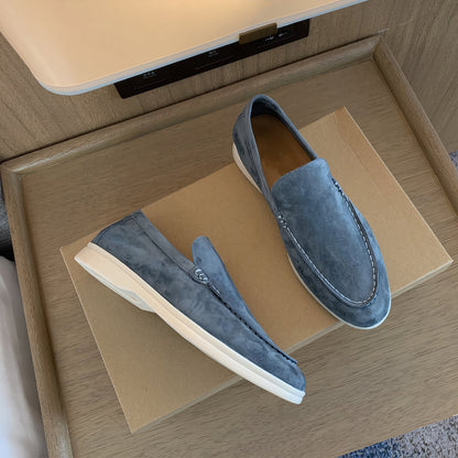 JO | Men's casual shoes suede loafer slip on