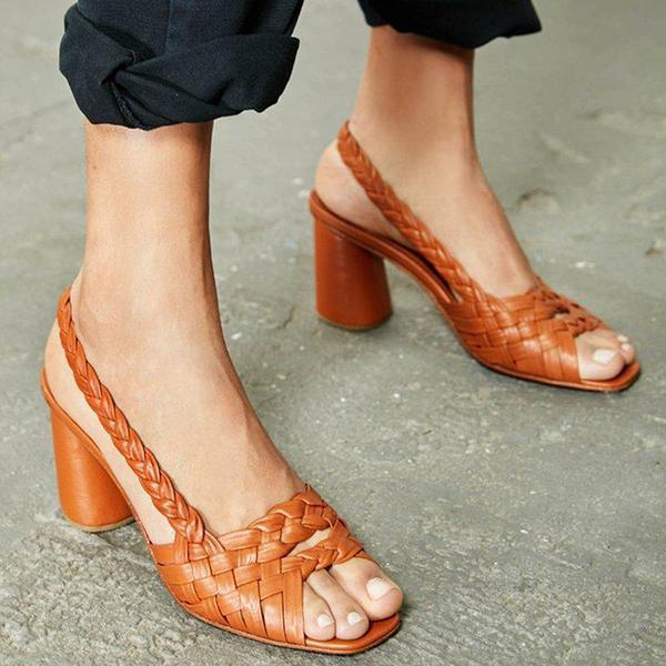 KS | High Heels Vintage Sandals