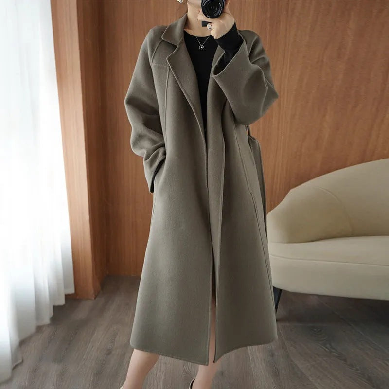JO | Stylish long ladies coat