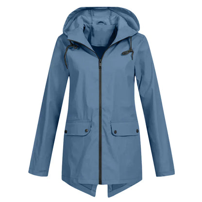 JO | Waterproof jacket with zipper for women