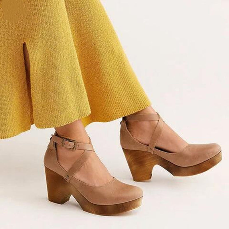 KS | Clunky wedge shoes