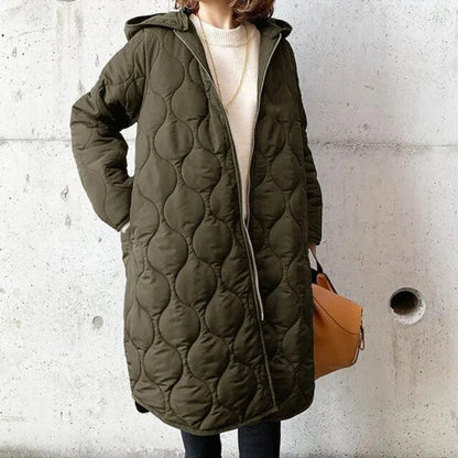 JO | New Casual Parka jacket with hood in Argyle