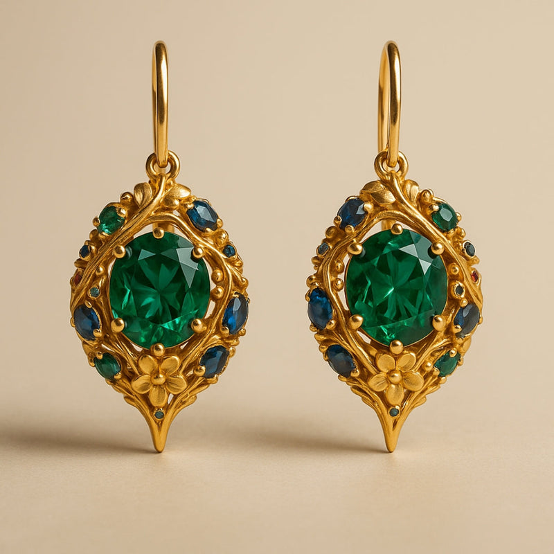 Stunning Gold Earring for Daily Wear