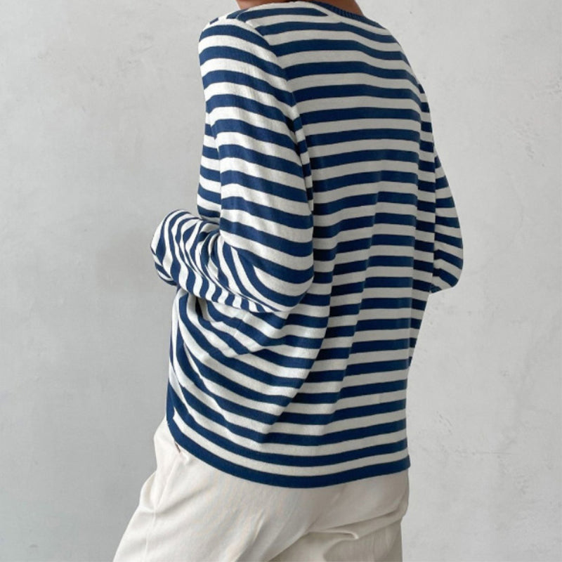 JO | Striped pullover shirt