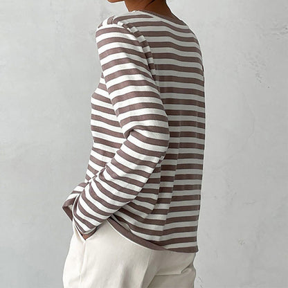 JO | Striped pullover shirt