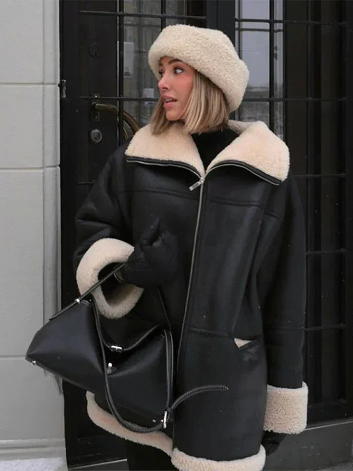 JO | Warm fur jacket