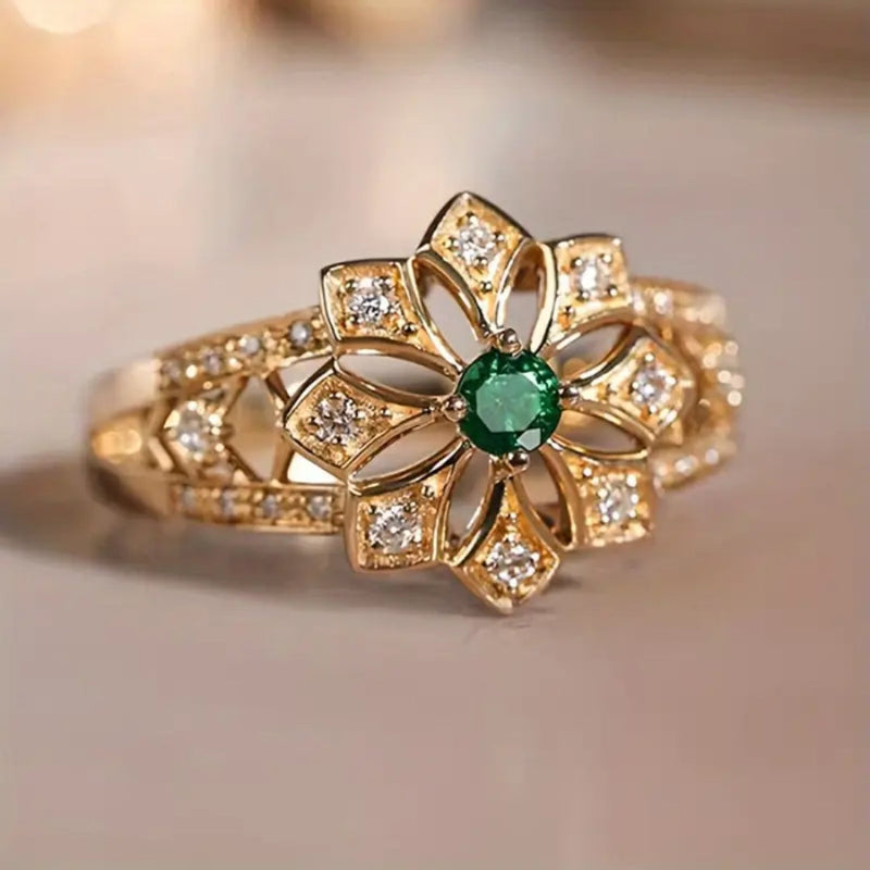 Beautiful Gold Ring with Unique Style