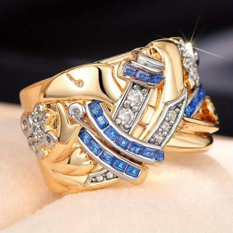 Classic Gold Ring with Timeless Appeal