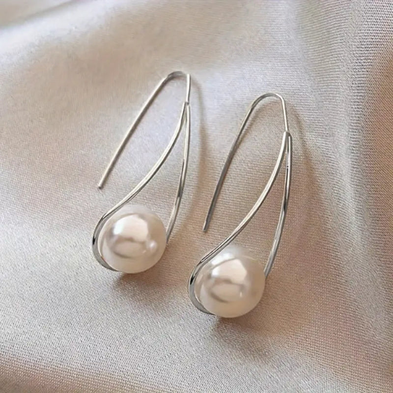 Vintage Handmade Silver Earring