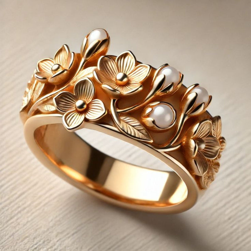 Beautiful Gold Ring with Unique Style
