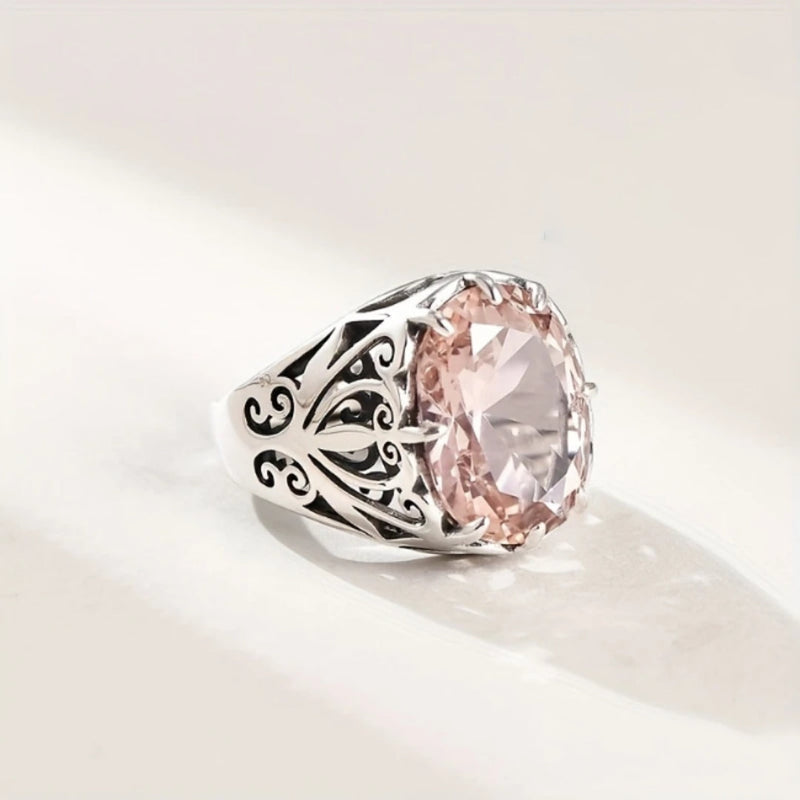Romantic Silver Ring for Special Moments