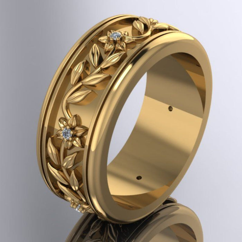 Classic Gold Ring with Timeless Appeal