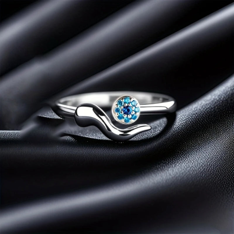 Romantic Silver Ring for Special Moments