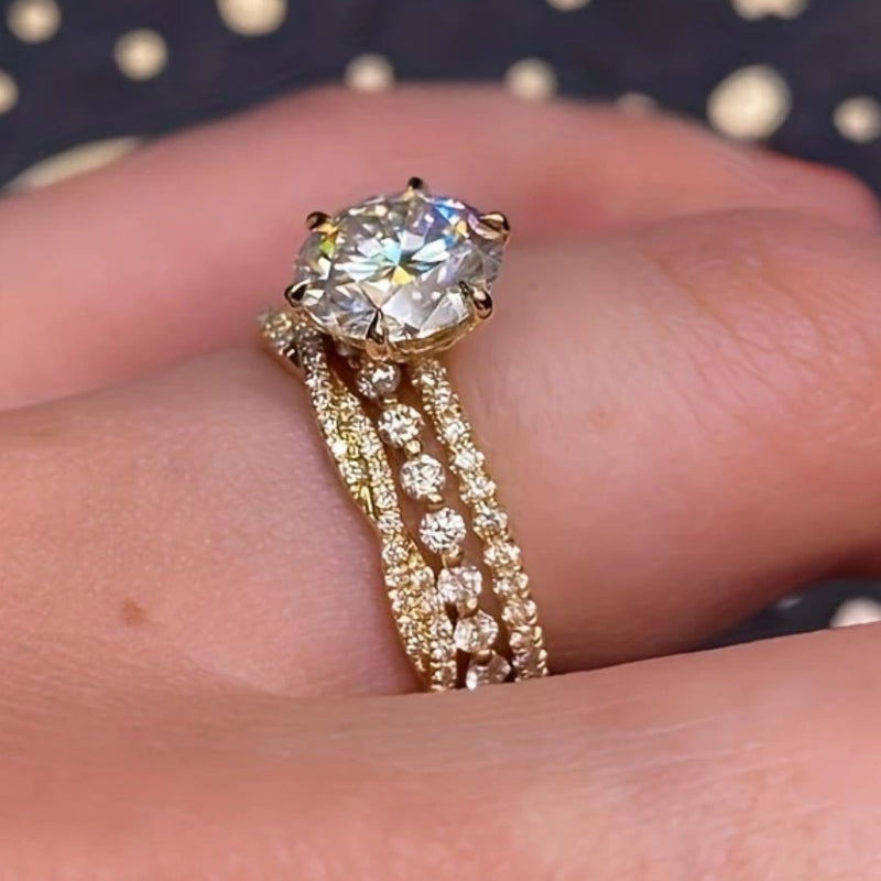 Beautiful Gold Ring with Unique Style