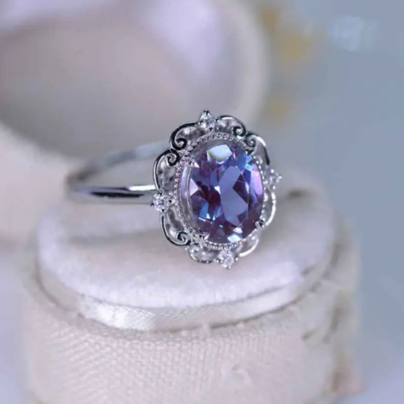 Beautiful Silver Ring with Unique Style