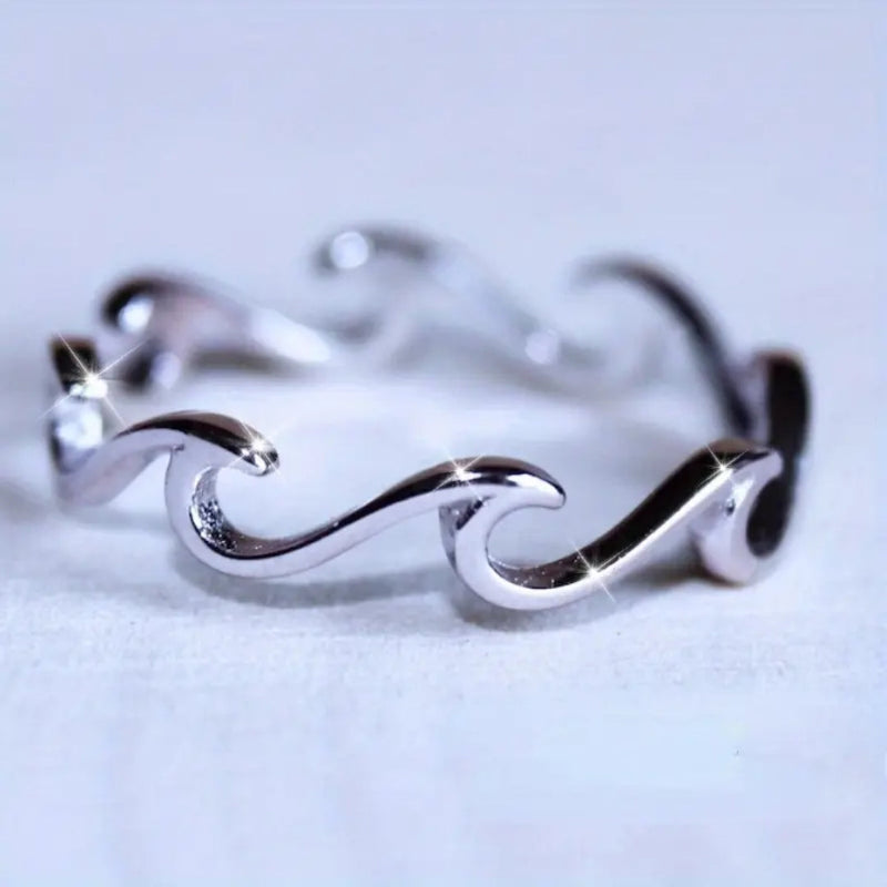 Beautiful Silver Ring with Unique Style