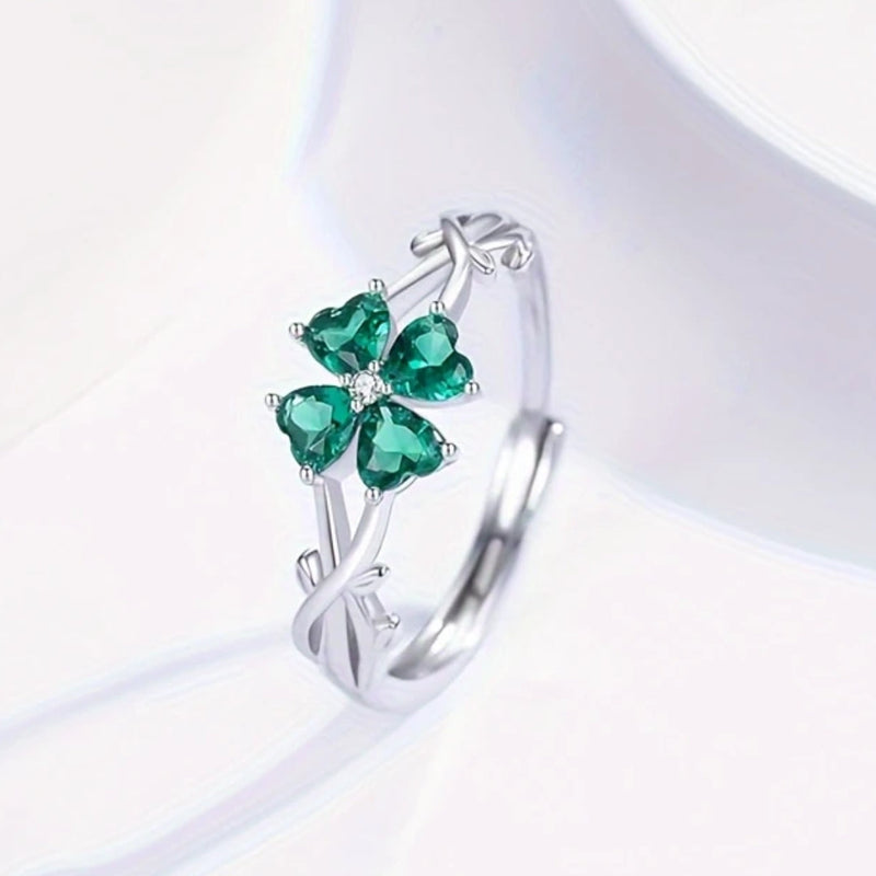 Romantic Silver Ring for Special Moments