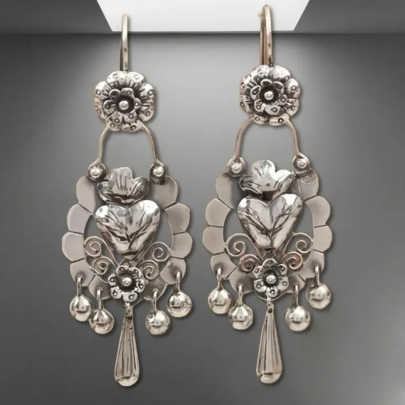 Classic Silver Earring with Timeless Appeal