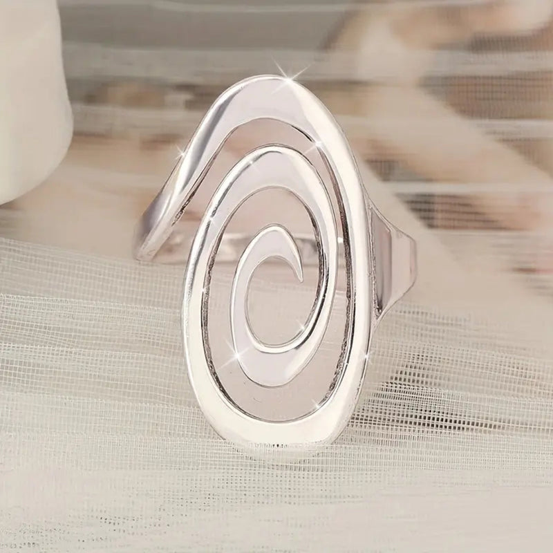 Delicate Artisan Silver Ring