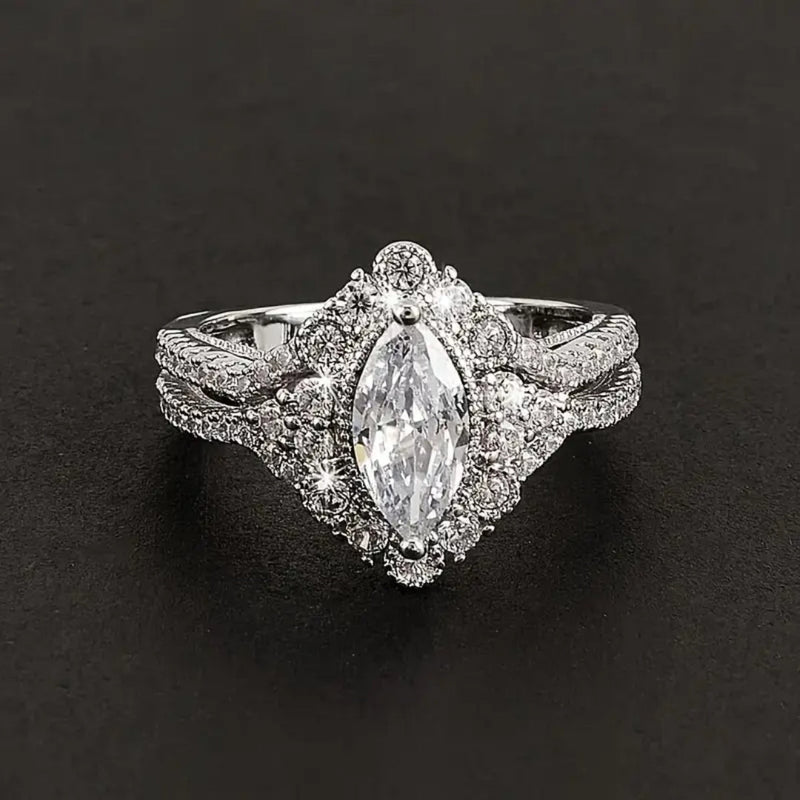 Beautiful Silver Ring with Unique Style