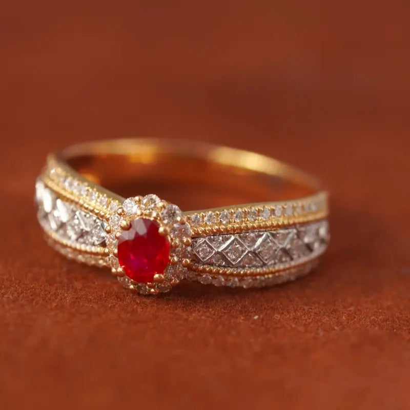 Beautiful Gold Ring with Unique Style