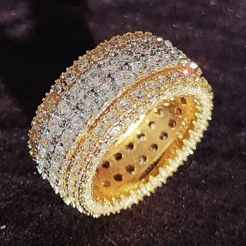 Delicate Artisan Gold Ring