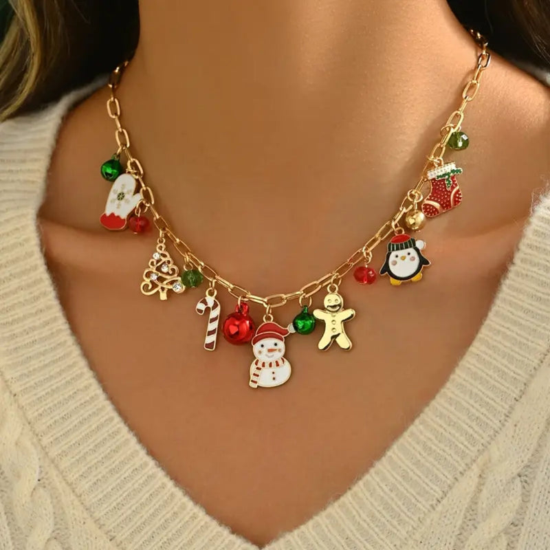 Vintage Handmade Gold Necklace