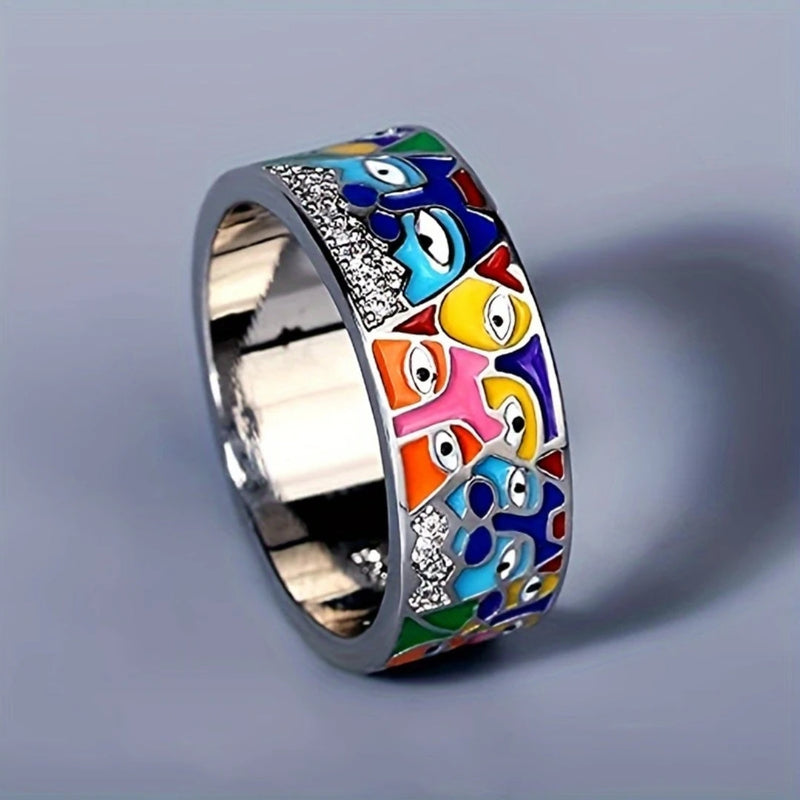 Delicate Artisan Silver Ring
